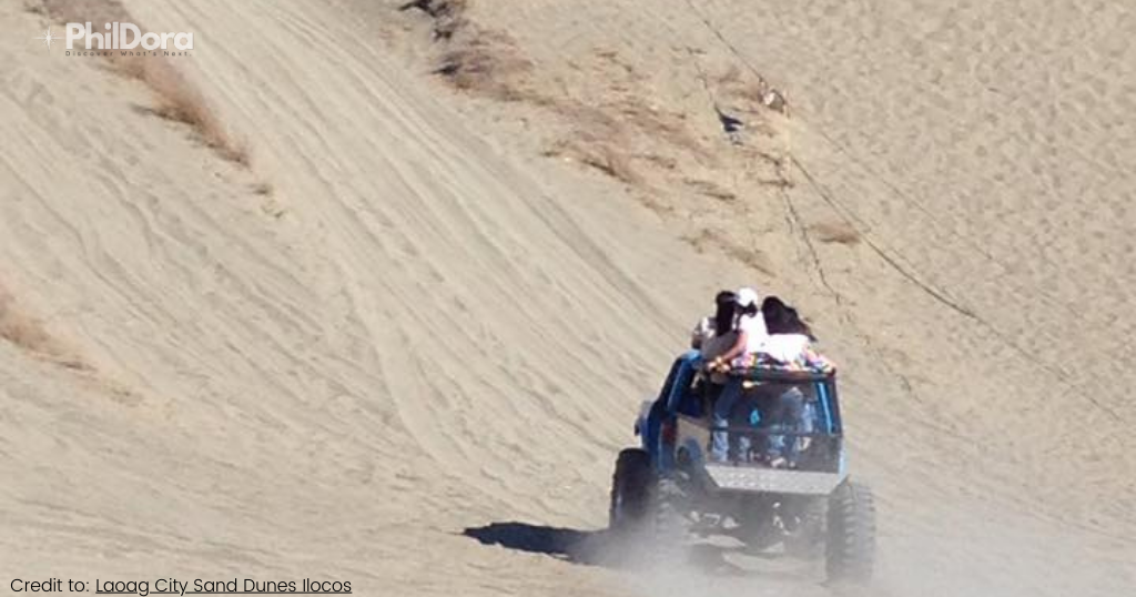 Riding 4x4 in Ilocos Norte Sand Dunes